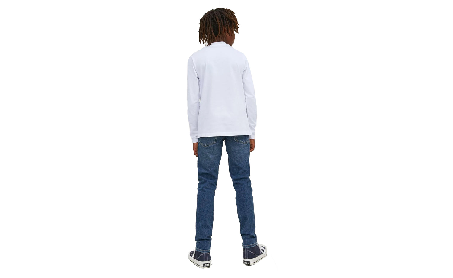JJECORP LOGO TEE PLAS LS O-NECK NOOS JNR - View 2