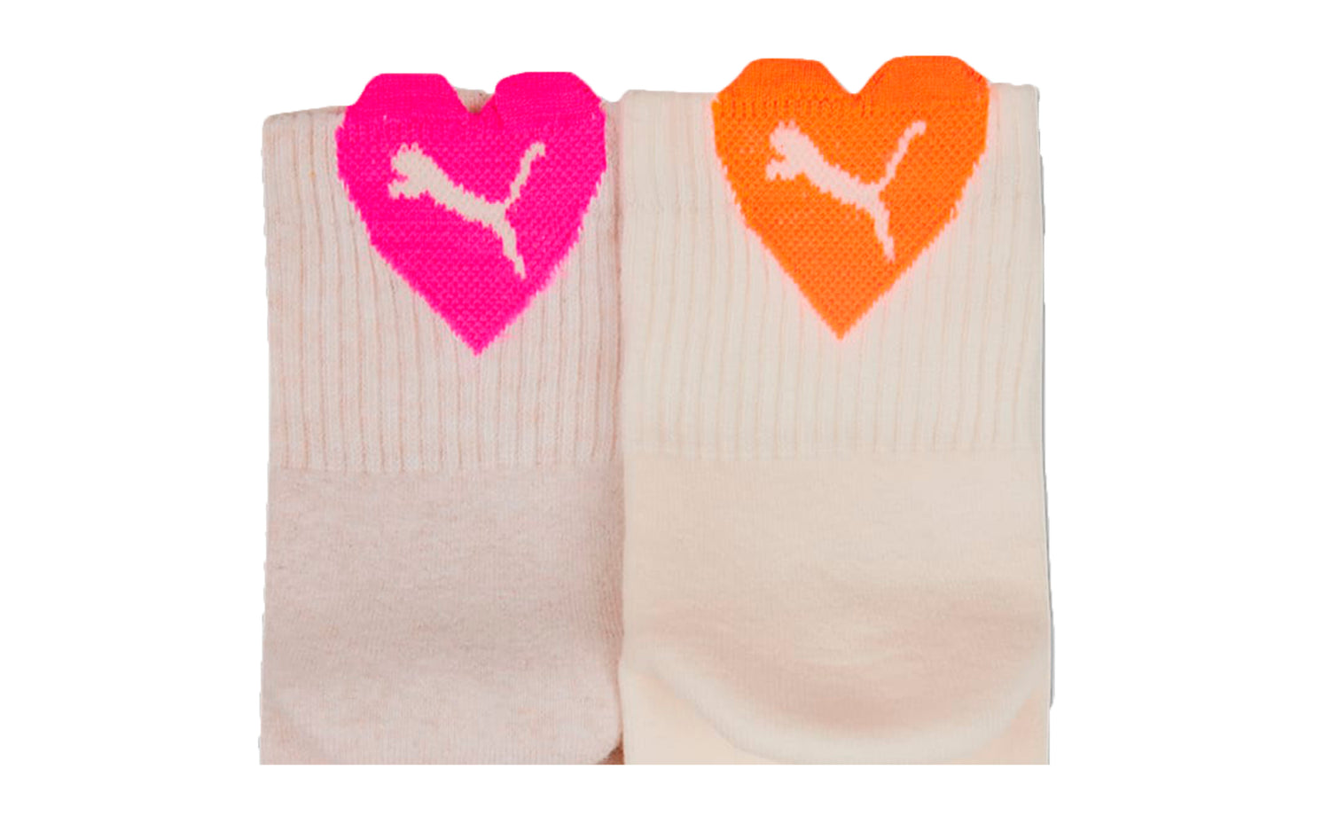 PUMA WOMEN HEART SHORT SOCK 2P - View 2