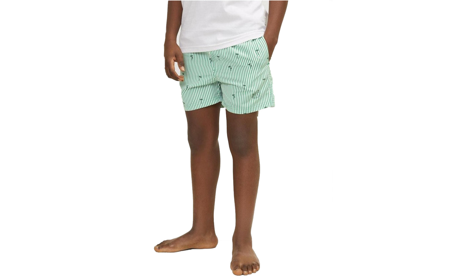 JPSTFIJI JJSWIM SMALL STRIPES LY JNR - View 3
