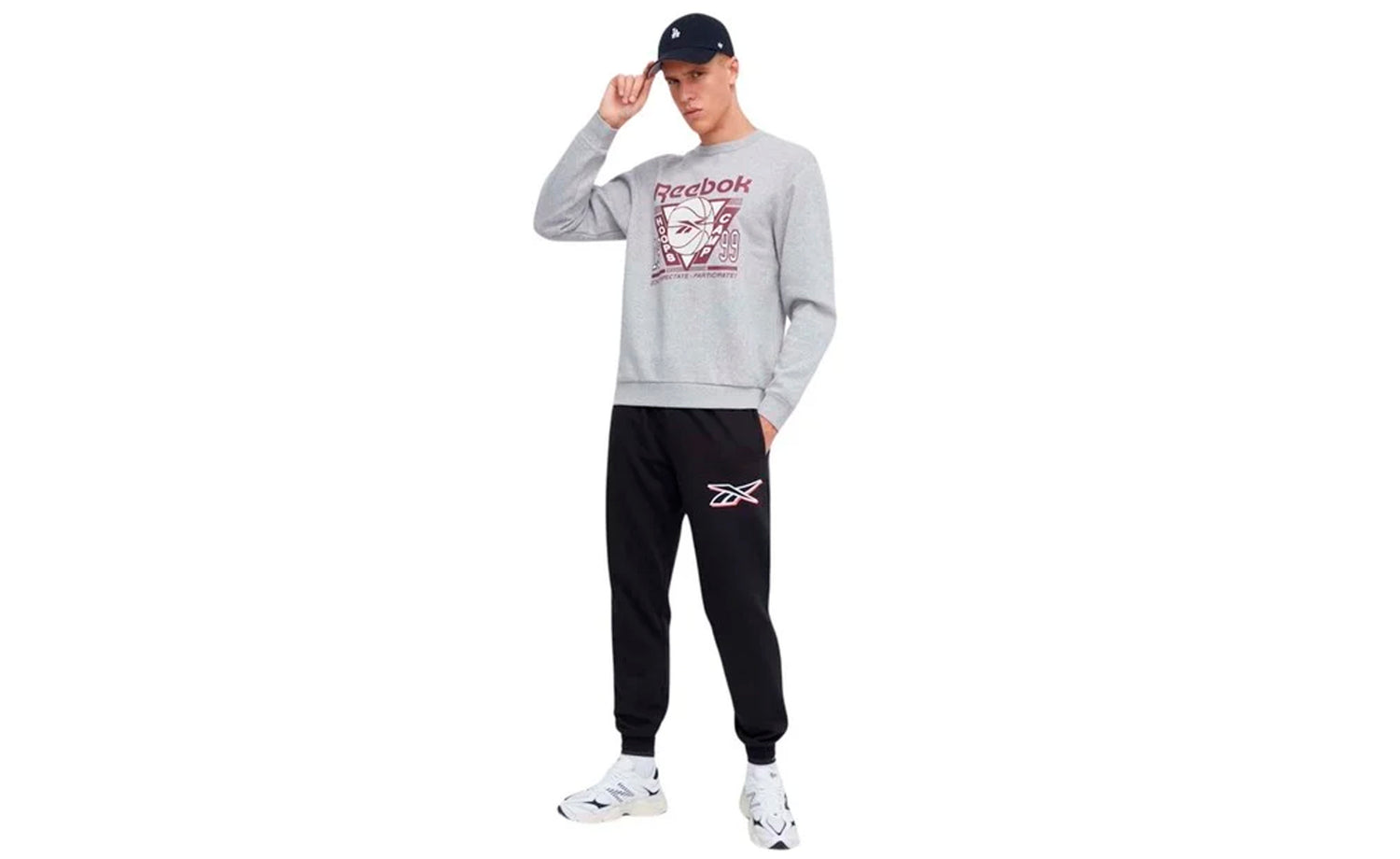 RI LOGO JOGGER BLACK - View 4