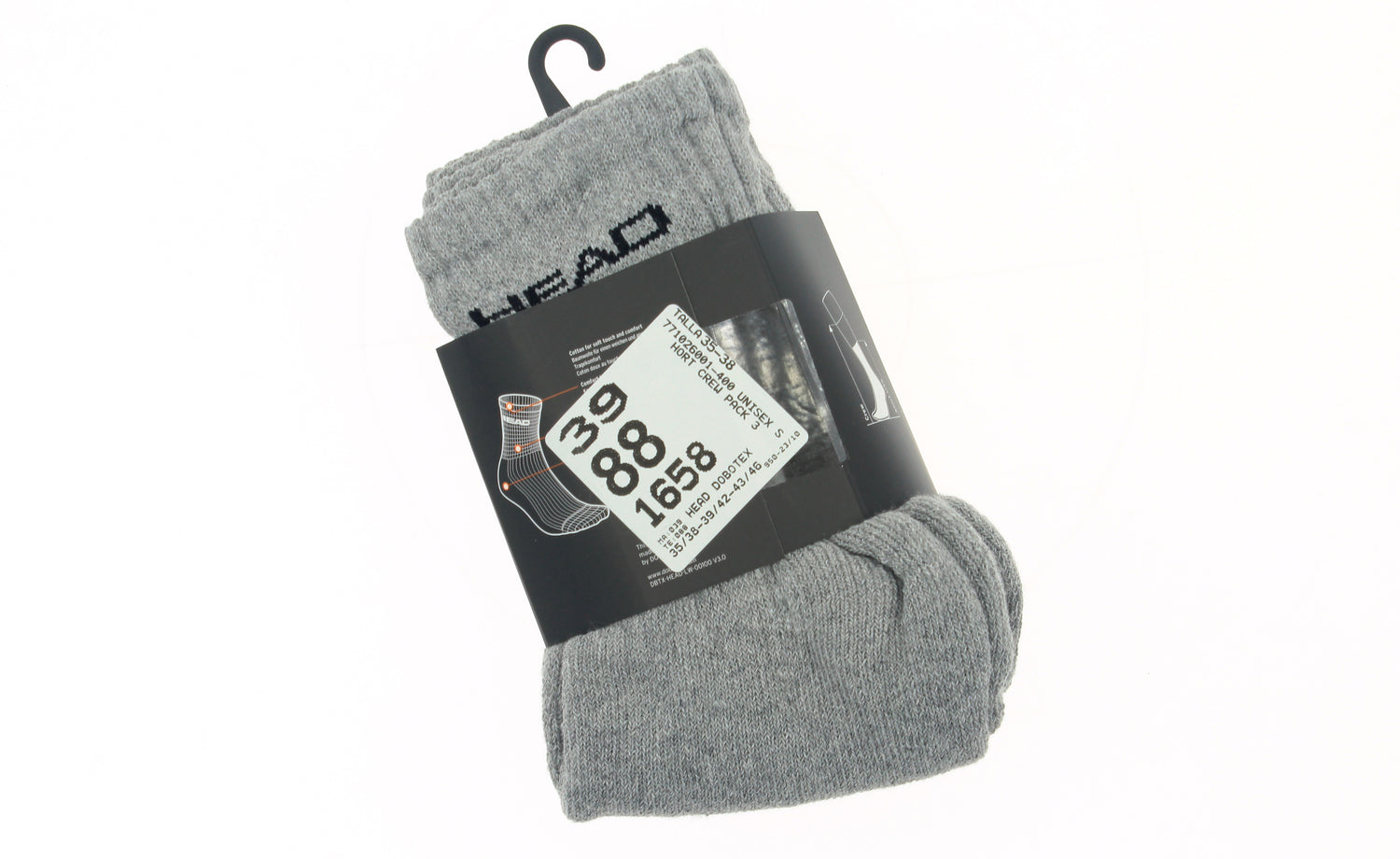 UNISEX SHORT CREW PACK 3 - View 3