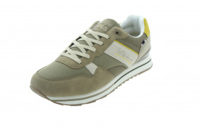 Zapatillas blancas de tela para hombre Lois 61300 casual