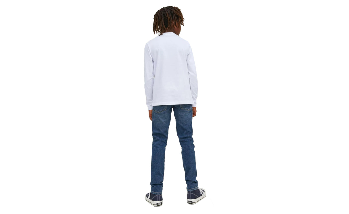 JJECORP LOGO TEE PLAS LS O-NECK NOOS JNR - View 2