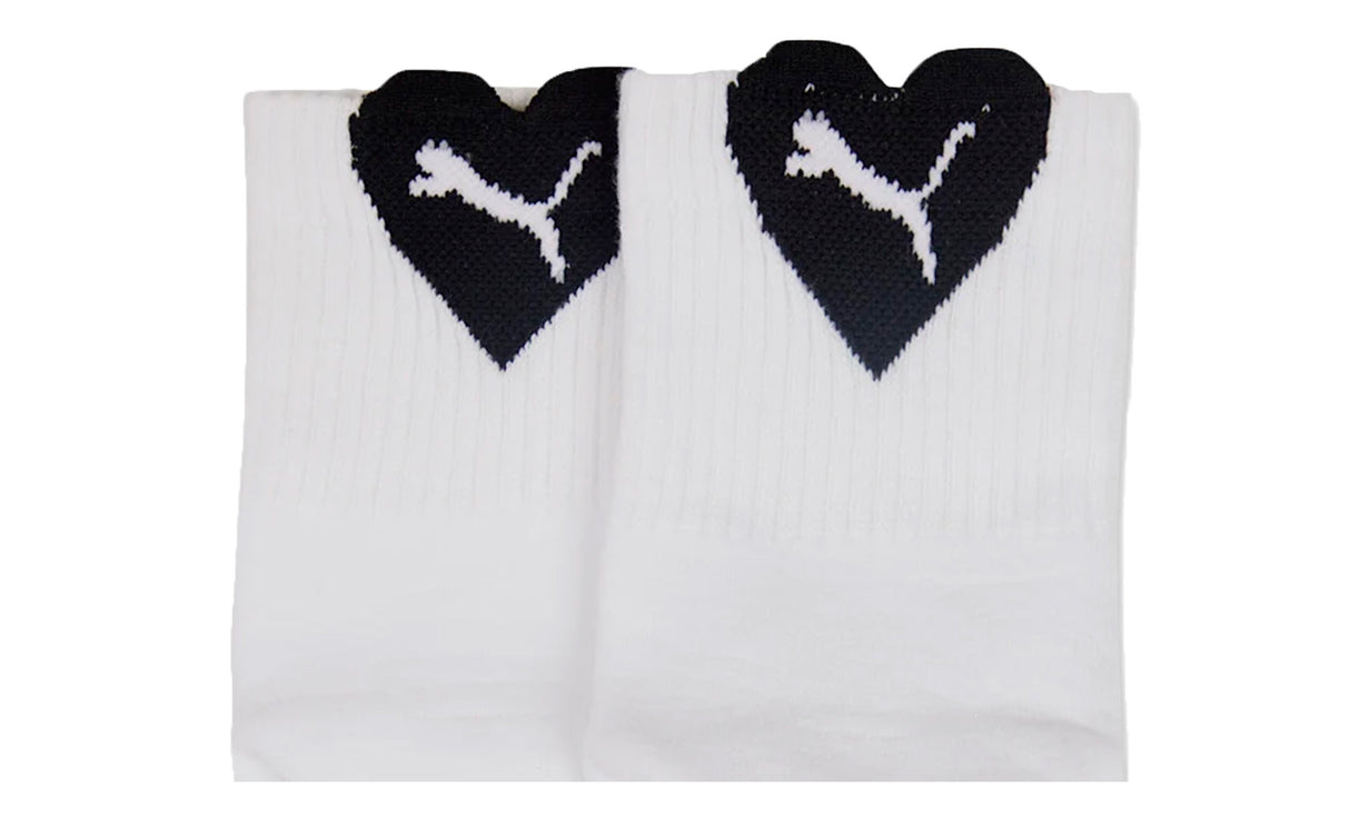 PUMA WOMEN HEART SHORT SOCK 2P - View 2