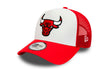 TEAM COLOUR BLOCK TRUCKER CHICAGO BULLS - View 1