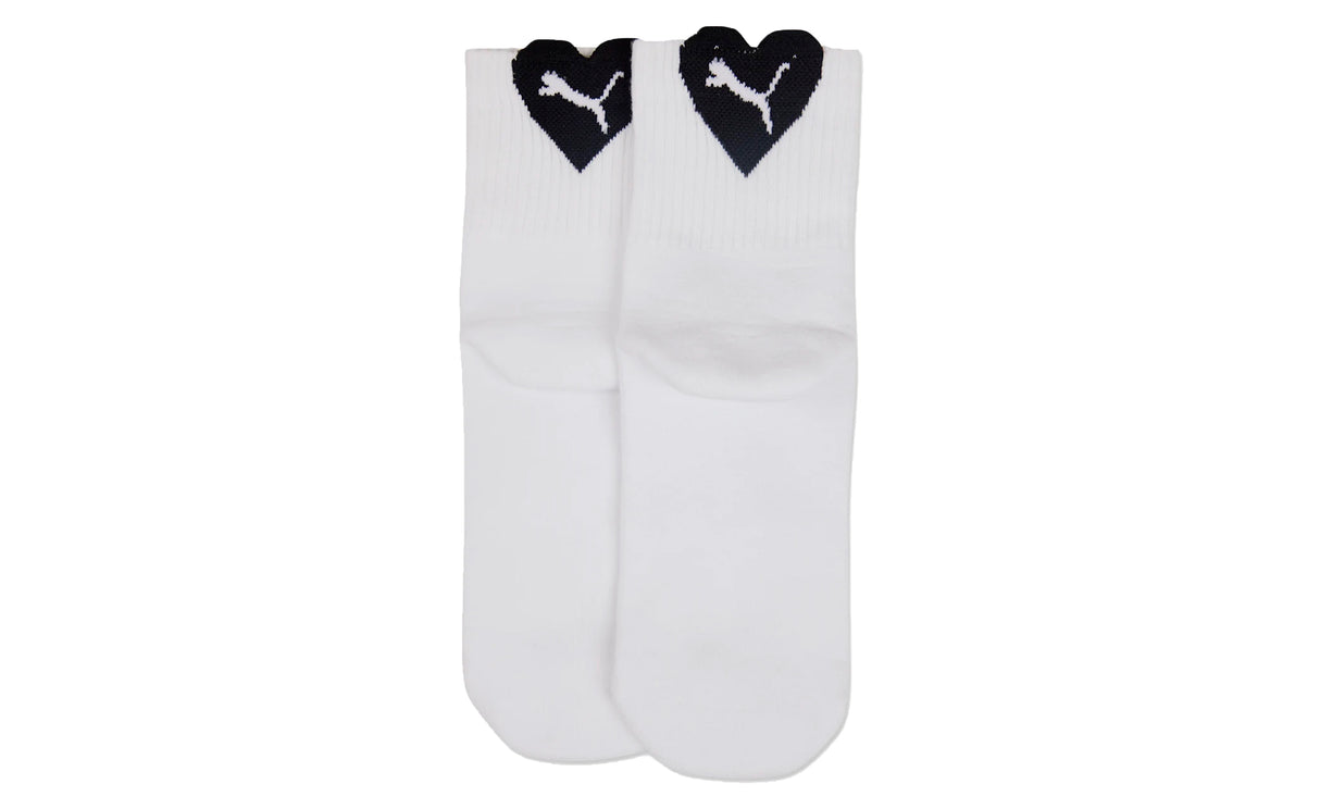 PUMA WOMEN HEART SHORT SOCK 2P - View 1