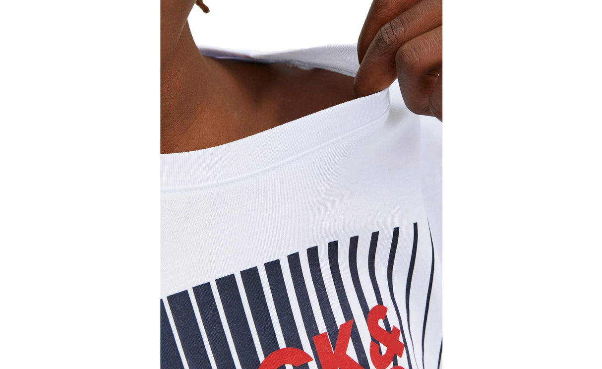 JJECORP LOGO TEE PLAS LS O-NECK NOOS JNR - View 4
