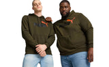ESS+ 2 COL BIG LOGO HOODIE FL - View 4